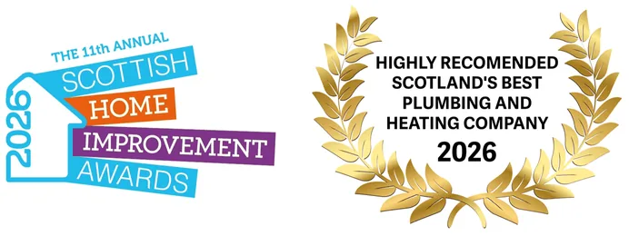 The 11th Annual Scottish Home Improvement Awards 2026 — Highly Recommended, Scotland's Best Plumbing and Heating Company 2026